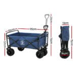 Folding Outdoor Trolley Cart