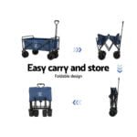 Folding Outdoor Trolley Cart