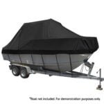 Seamanship Boat Cover 25-27ft Heavy Duty Black