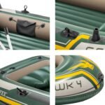 Intex Seahawk 4 Inflatable Boat Set – 4 Person