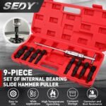 SEDY 9Pcs Inner Bearing Puller Set
