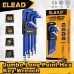ELEAD 13Pc Extra Large Hex Key Set 2-19mm