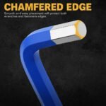 ELEAD 13Pc Extra Large Hex Key Set 2-19mm