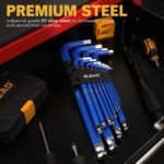 ELEAD 13Pc Extra Large Hex Key Set 2-19mm