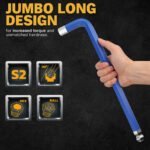 ELEAD 13Pc Extra Large Hex Key Set 2-19mm