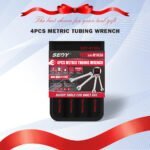 SEDY 4Pc Flare Nut Spanner Set Metric