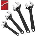 SEDY 4Pc Adjustable Wrench Set