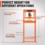 HORUSDY 12T Hydraulic Shop Press