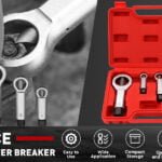 SEDY 4Pcs Metal Nut Splitter Remover Extractor Tool