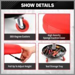 SEDY 150kg Load Pneumatic Roller Seat