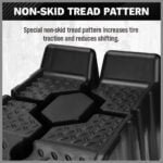 SEDY 2Pcs 2 Ton Heavy Duty Car Ramps