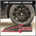 SEDY 2Pcs 2 Ton Heavy Duty Car Ramps