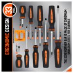 10Pcs Magnetic Screwdriver Set