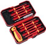 SEDY 13Pcs 1000V Magnetic Insulated Electrician Screwdriver Set