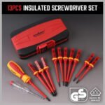 SEDY 13Pcs 1000V Magnetic Insulated Electrician Screwdriver Set