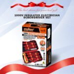 SEDY 13Pcs 1000V Magnetic Insulated Electrician Screwdriver Set