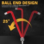 ELEAD 13Pc Extra Large Allen Set SAE 5/64″-3/4