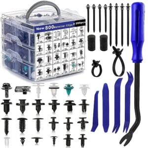 845PCS Car Retainer Clips Kit