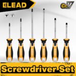 6-piece Magnetic Screwdriver Set