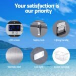 Glacio 100L Dual Compartment Fridge/Freezer 12/24/240V