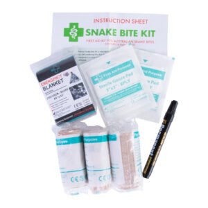 3x 9 Piece Australian Snake Bite First Aid Kit