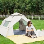 3-4 Person Light-Weight Tent – Off-White