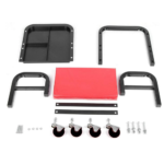 Padded Rolling Creeper Mechanics Roller Seat with Tray