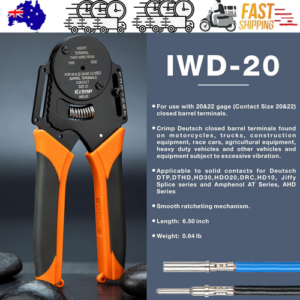 DT20 Closed Barrel Type Deutsch Crimper