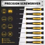 140Pcs Magnetic Screwdriver and Hex Key Set