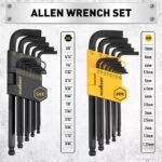 140Pcs Magnetic Screwdriver and Hex Key Set