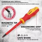Magnetic Insulated Screwdriver Pliers Set