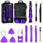 115-in-1 Precision Screwdriver Tool Kit – Purple