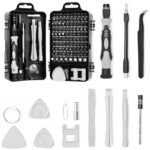 115-in-1 Precision Screwdriver Tool Kit – Grey