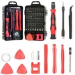115-in-1 Precision Screwdriver Tool Kit – Red