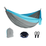 Camping Hammock 260 x 140cm – Light Blue