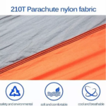 Camping Hammock 260 x 140cm – Orange