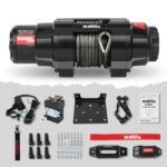 X-BULL 5000LBS 12V Electric Winch with Synthetic Rope