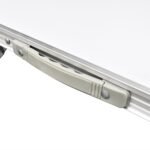 Aluminium Folding Adjustable Camping Picnic Table 120 x 60 cm – white