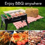 Foldable Hibachi BBQ Grill
