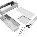Stainless Steel Portable Outdoor BBQ – Large