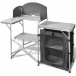 Aluminium Foldable Camping Kitchen with Cupboard