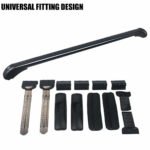 100cm Universal Aluminium Lockable Roof Rack Cross Bars