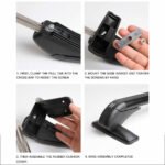 110cm Universal Aluminium Lockable Roof Rack Cross Bars