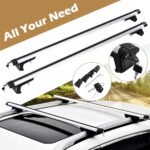 125CM Universal Adjustable Aluminium Cross Bars with Lock