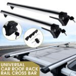 125CM Universal Adjustable Aluminium Cross Bars with Lock