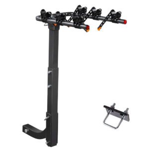 3 x Bike Steel Hitch Mount Bicycle Carrier