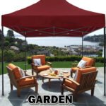 3x3m Pop Up Gazebo – Red
