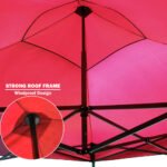 3x3m Pop Up Gazebo – Red