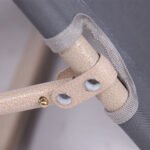 Reclining Outdoor Camping Chair – Grey