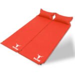Double Self Inflating Air Bed Mattress – Red